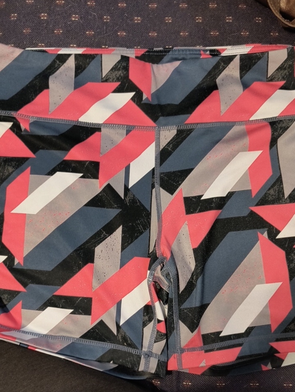 XL IAB MFG 3" athletic compression short Pink Prism